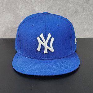 New Era 59FIFTY NY Yankees Blue Fitted Hat Size 7 1/4
